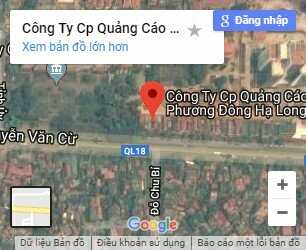 google map quảng cáo phương đông