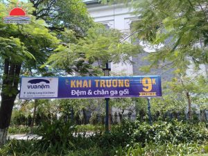 Treo băng rôn banner quảng cáo trọn gói tại Quảng Ninh