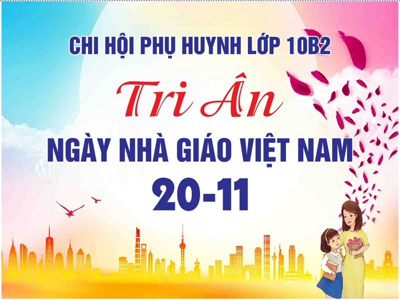 in phông sân khấu ngày nhà giáo Việt Nam 20/11 tại Quảng Ninh