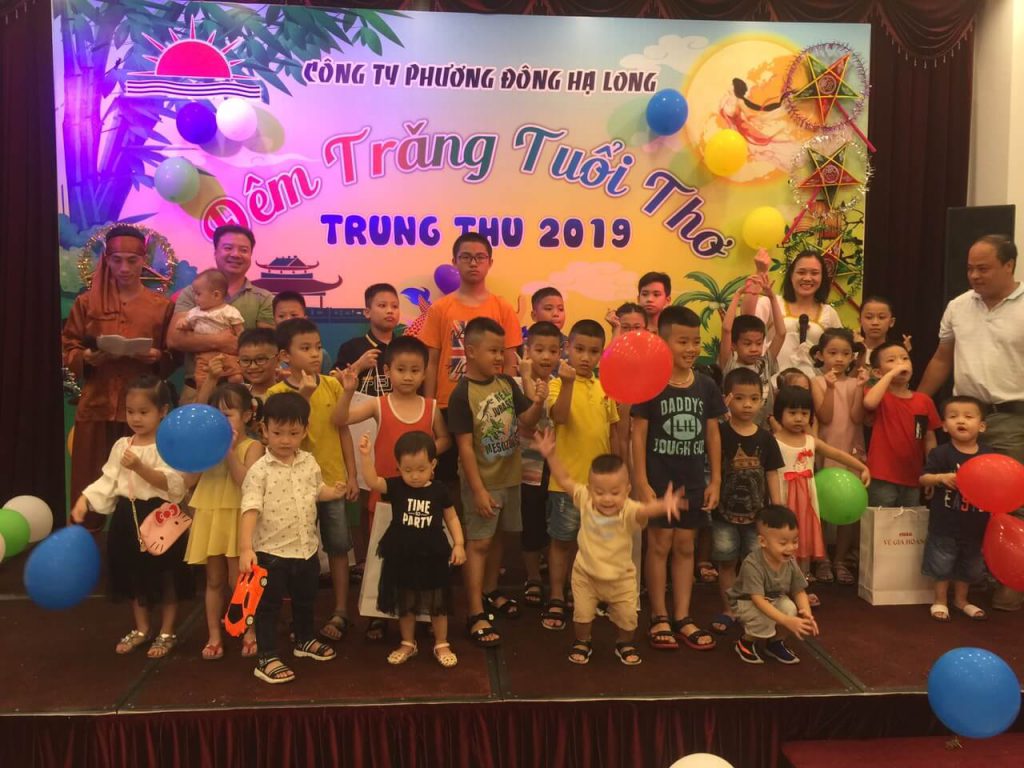 Công đoàn công ty Phương Đông Hạ Long tổ chức trung thu cho con em cán bộ nhân viên