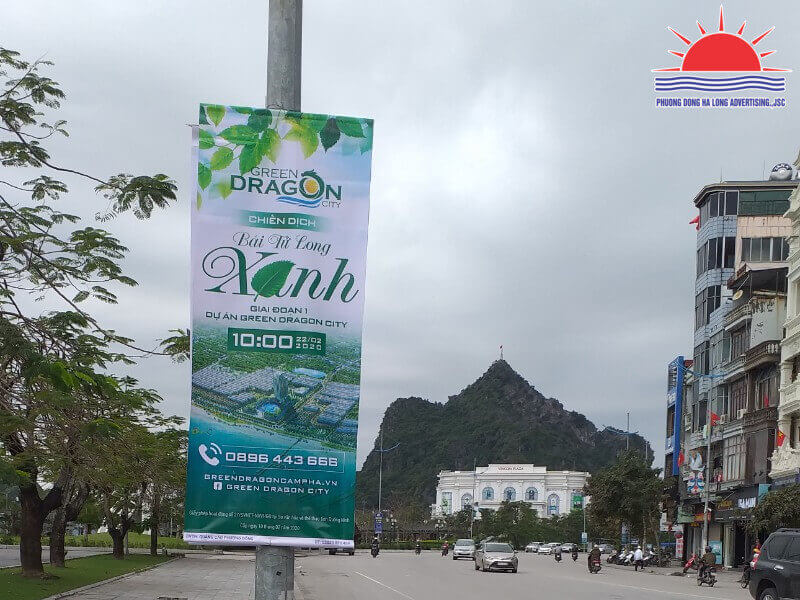 Treo băng rôn quảng cáo bất động sản tại Quảng Ninh hiệu quả