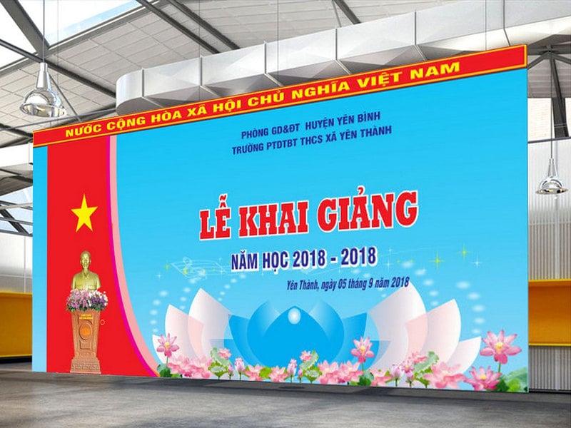 Trường mầm non Quang Trung tưng bừng ngày hội khai giảng năm học mới