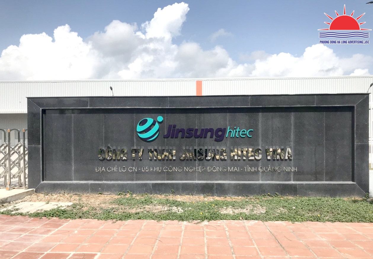 Biển nhà máy Jinsung