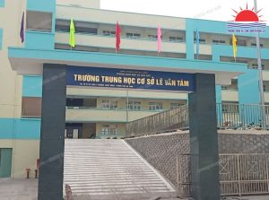 Làm biển hiệu trường học tại Quảng Ninh