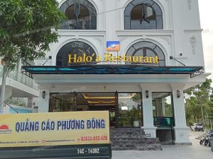 Thi công biển quảng cáo nhà hàng tại Quảng Ninh