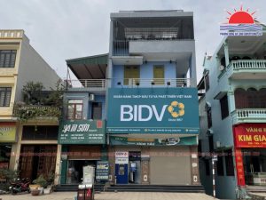 Thi công thay đổi nhận diện thương hiệu ngân hàng BIDV tại Quảng Ninh
