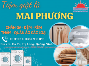Làm biển quảng cáo giặt là tại Hạ Long, Quảng Ninh