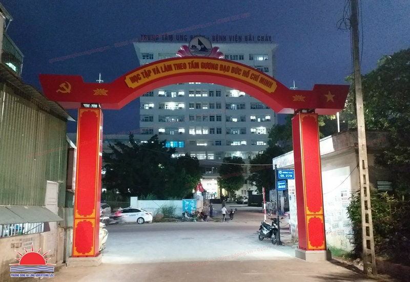 Cổng chào Khu phố 4, Phường Giếng Đáy, Hạ Long, Quảng Ninh