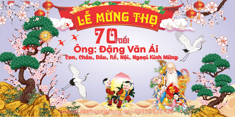 Mẫu phông mừng thọ ông bà 2